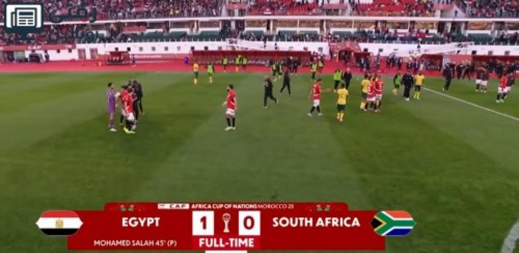ملخص مباراة مصر وجنوب إفريقيا (1-0) | كأس أمم إفريقيا المغرب 2025 - الجولة 2