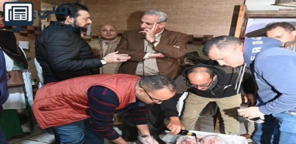 حملة مفاجئة بالمحلة تضبط لحوم فاسدة داخل مطاعم شهيرة بمنطقة الزراعة